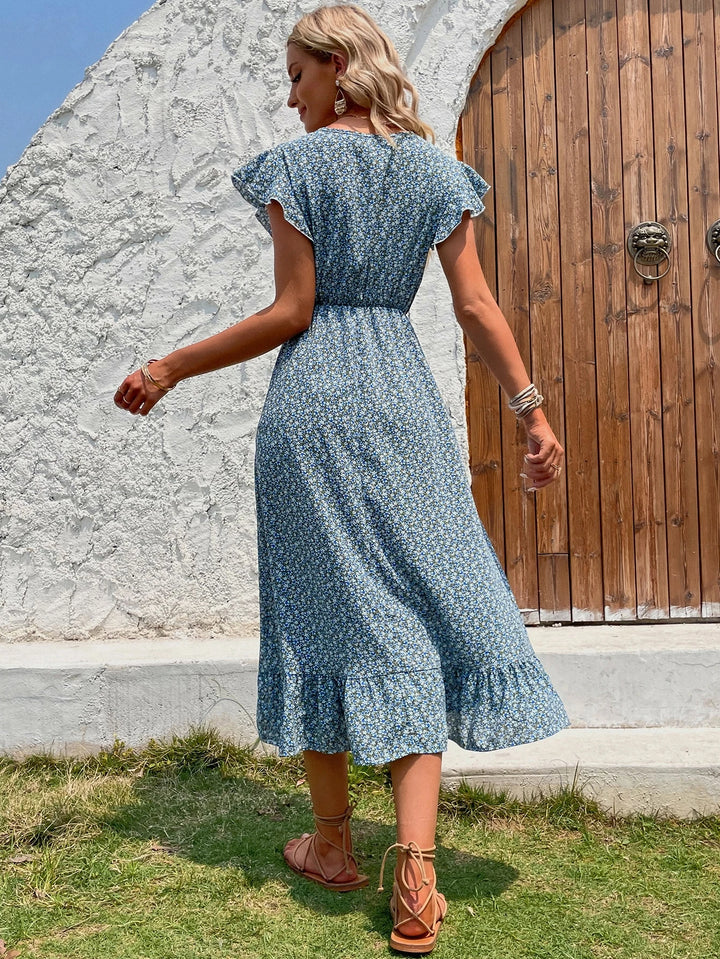 Rochie maxi SHEIN, mix culori