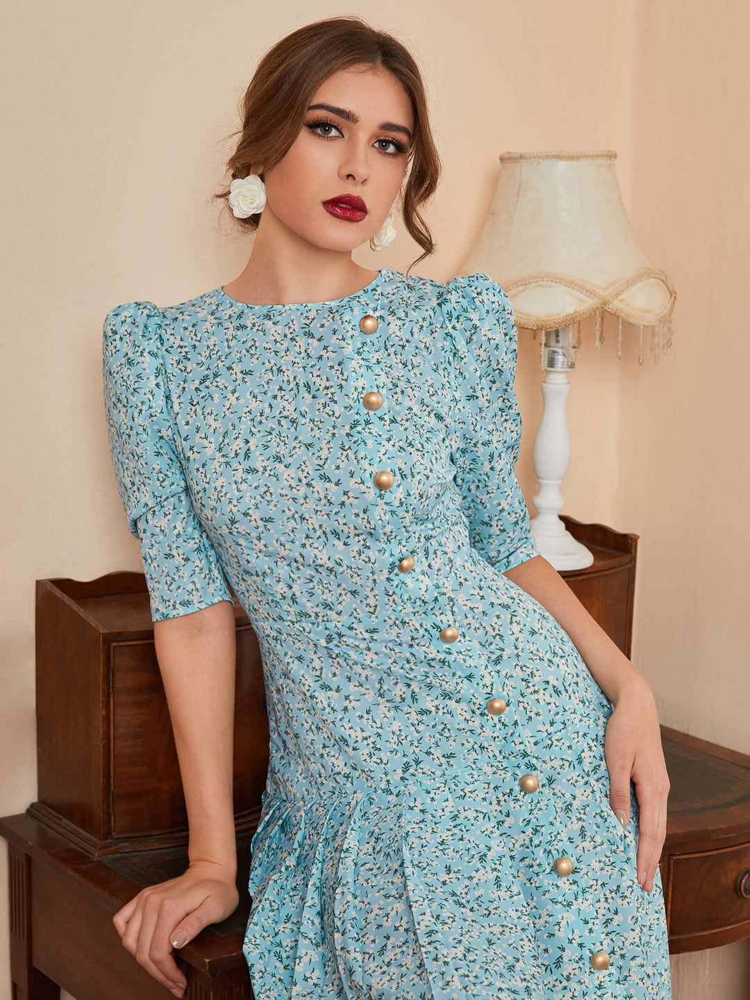 Rochie SHEIN, albastru
