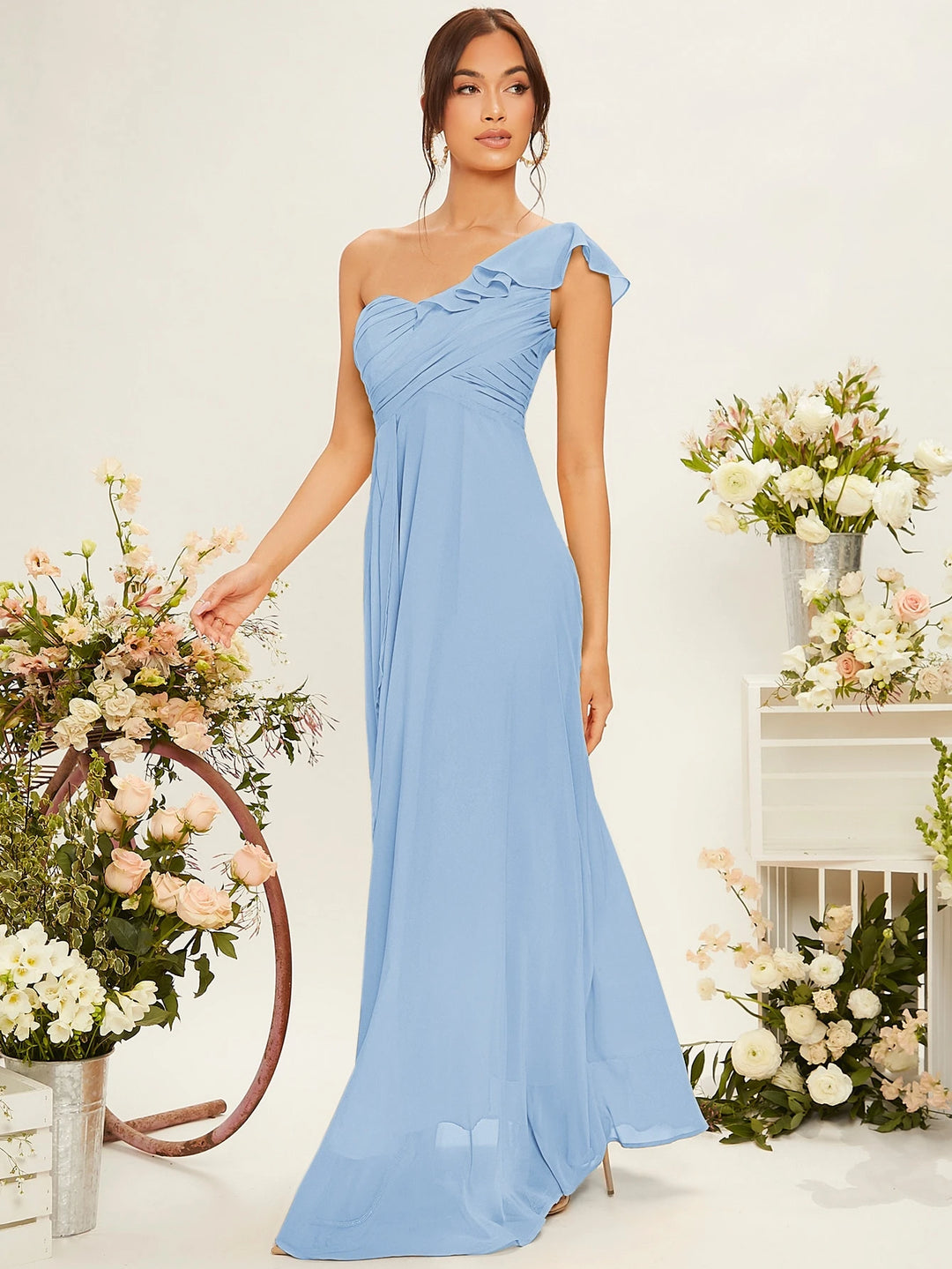 Rochie de ocazie SHEIN, albastru