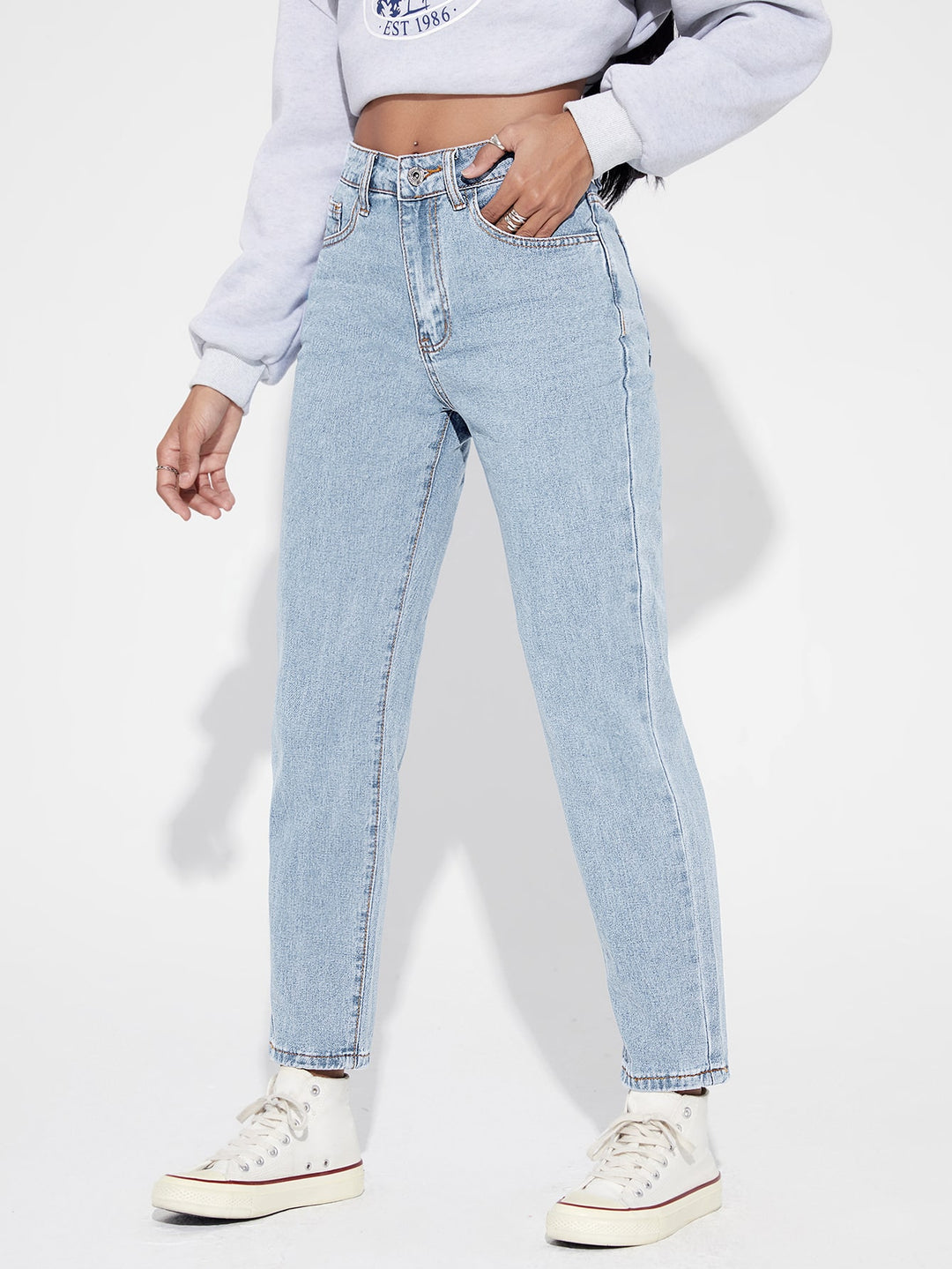 Jeans SHEIN, albastru