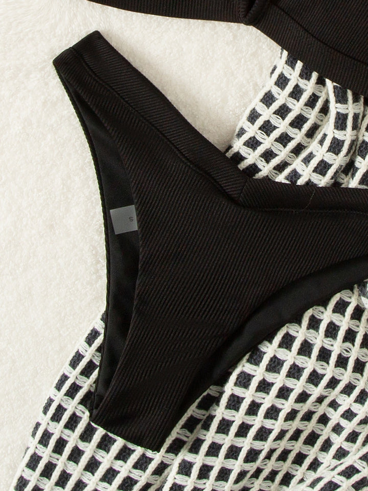 Set bikini SHEIN, negru