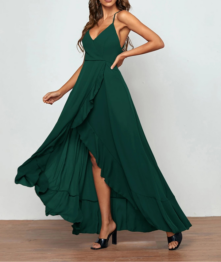 Rochie maxi SHEIN, verde