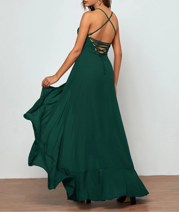 Rochie maxi SHEIN, verde