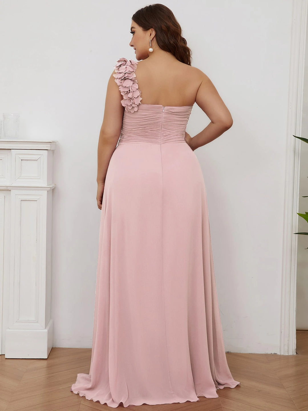 SHEIN maxi ruha, rózsaszín