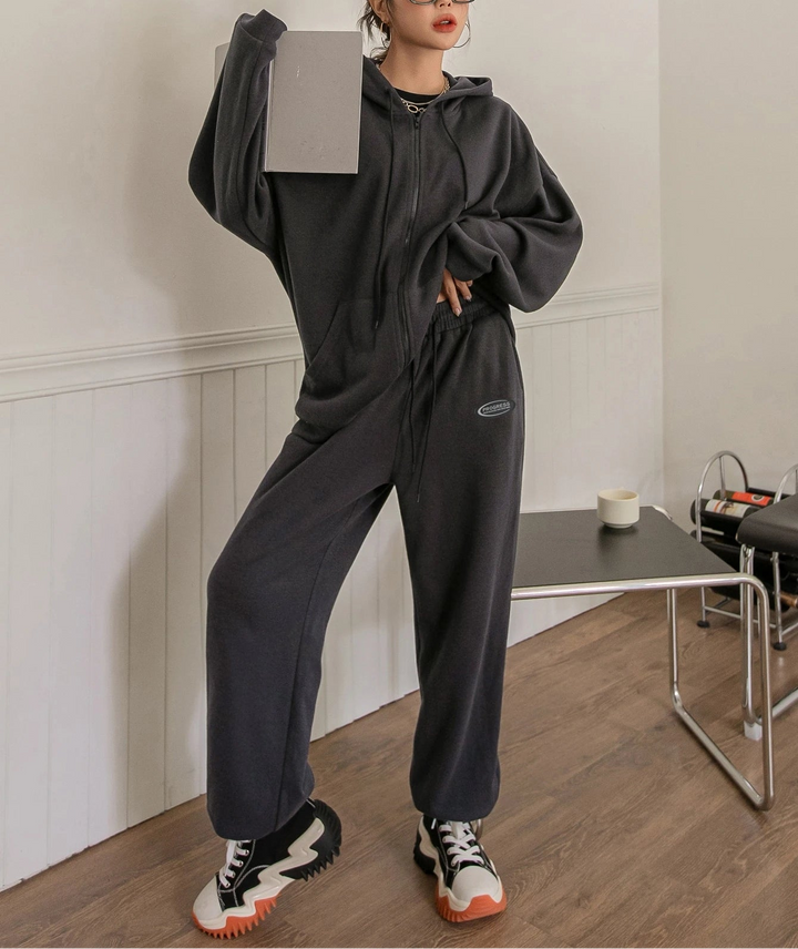 Pantaloni de trening SHEIN, gri