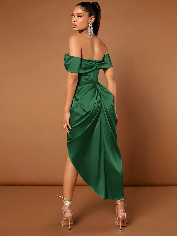 SHEIN zöld maxi ruha