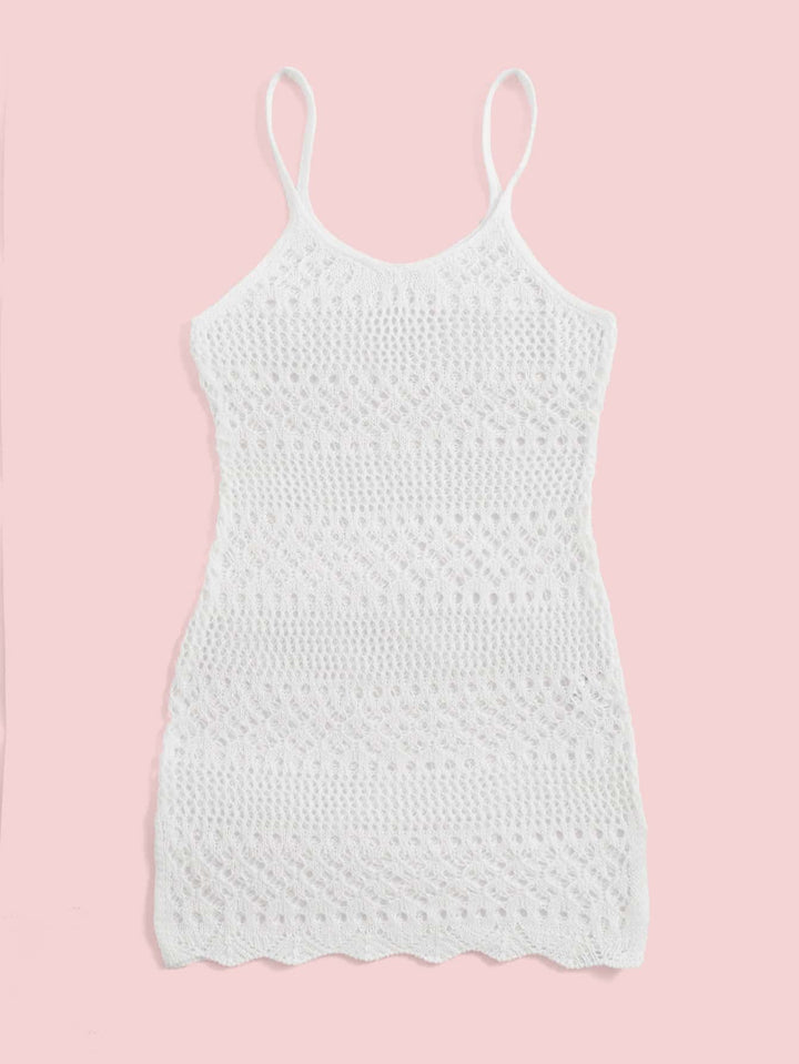 Rochie de plajă SHEIN, alb