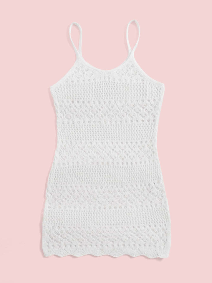 Rochie de plajă SHEIN, alb