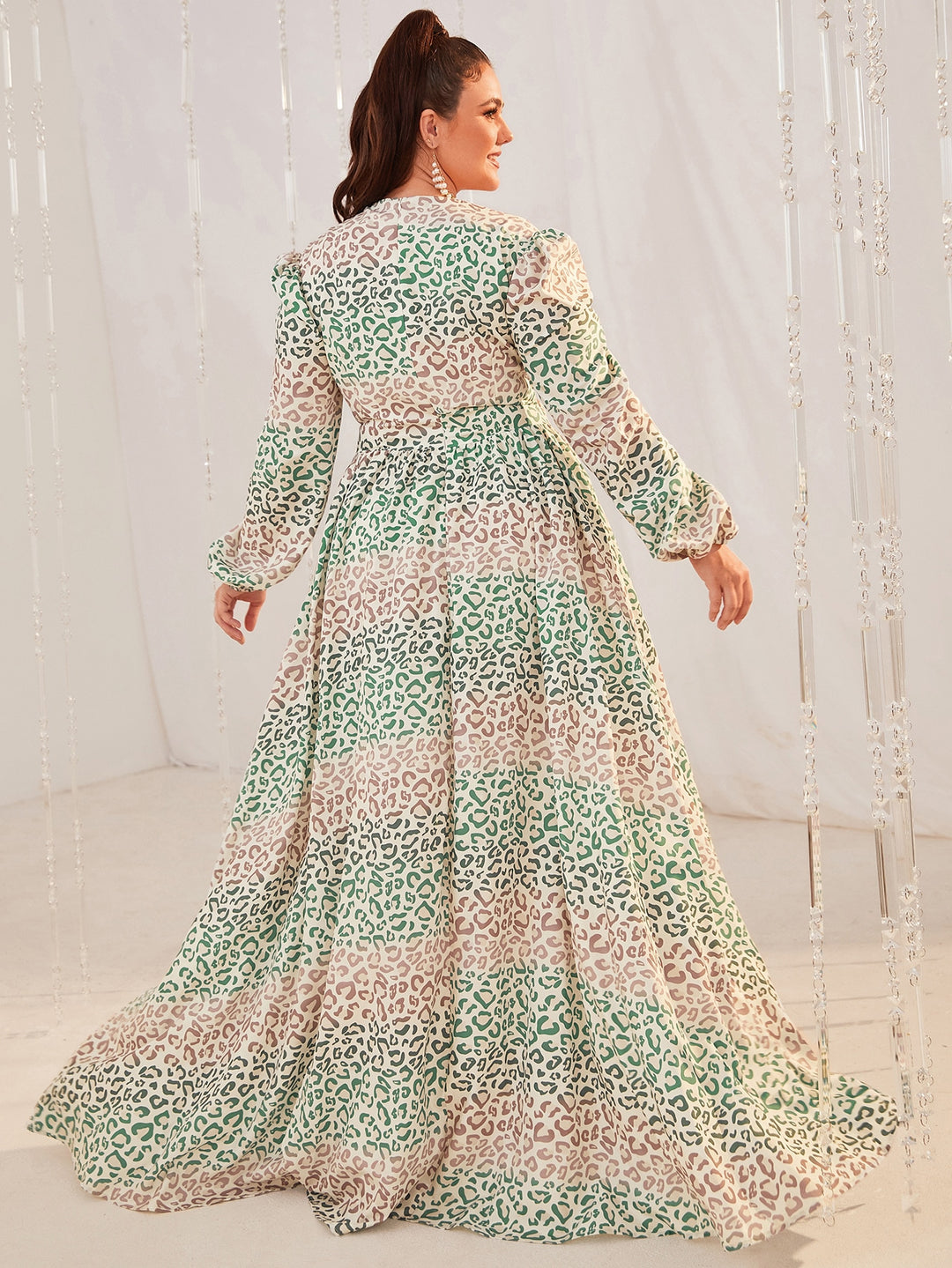 Rochie maxi SHEIN, mix culori