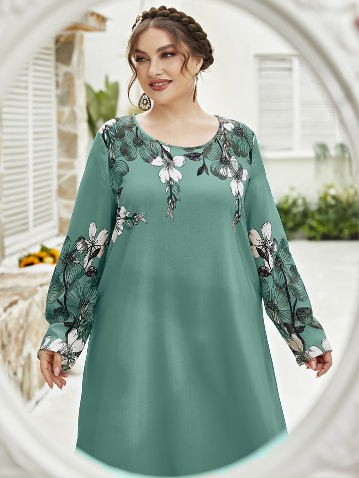 SHEIN maxi ruha, zöld