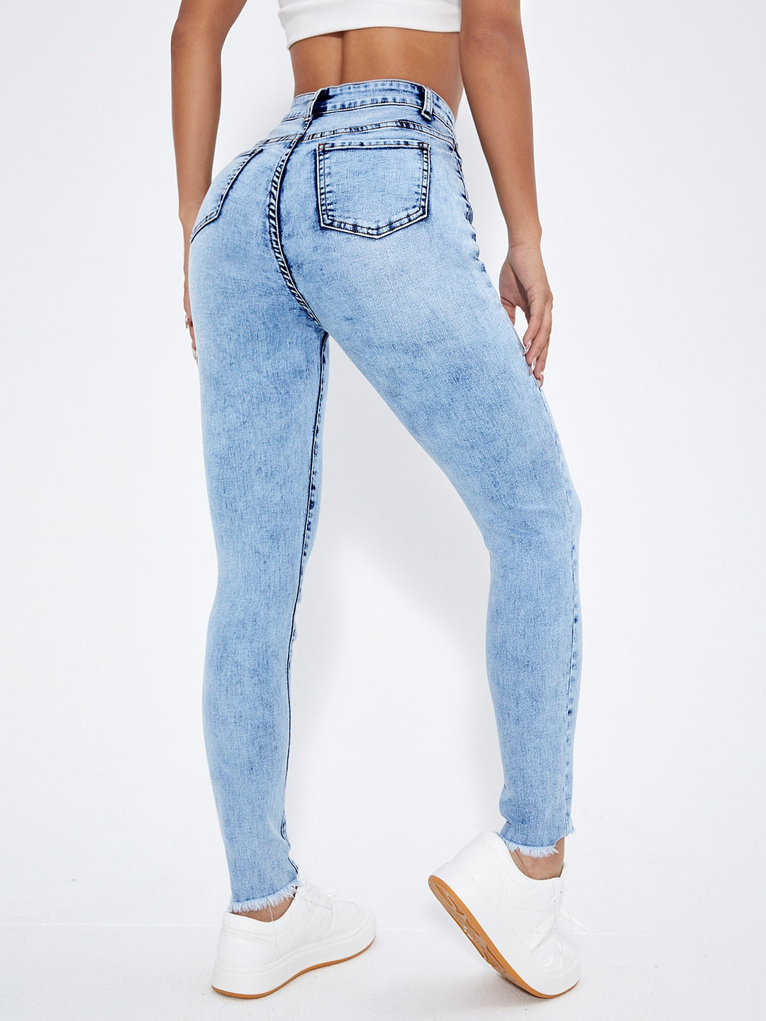 Jeans SHEIN, albastru