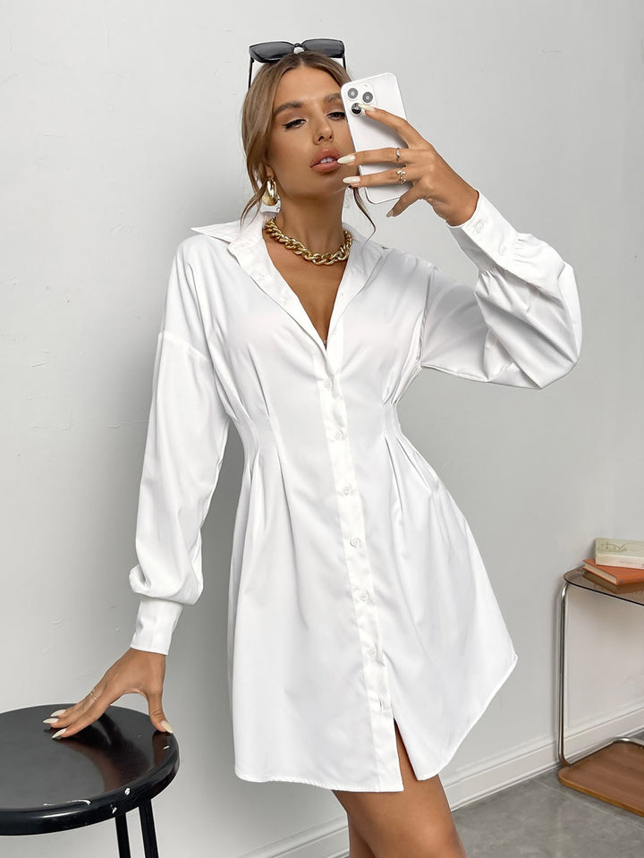 Rochie scurtă SHEIN, alb
