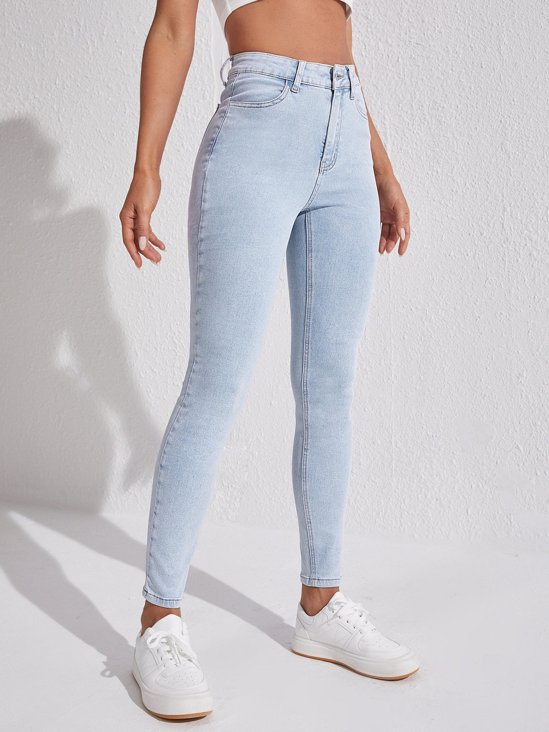 Jeans SHEIN, albastru