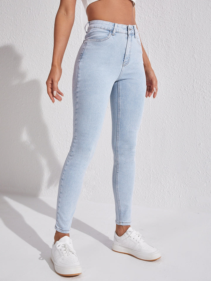 Jeans SHEIN, albastru