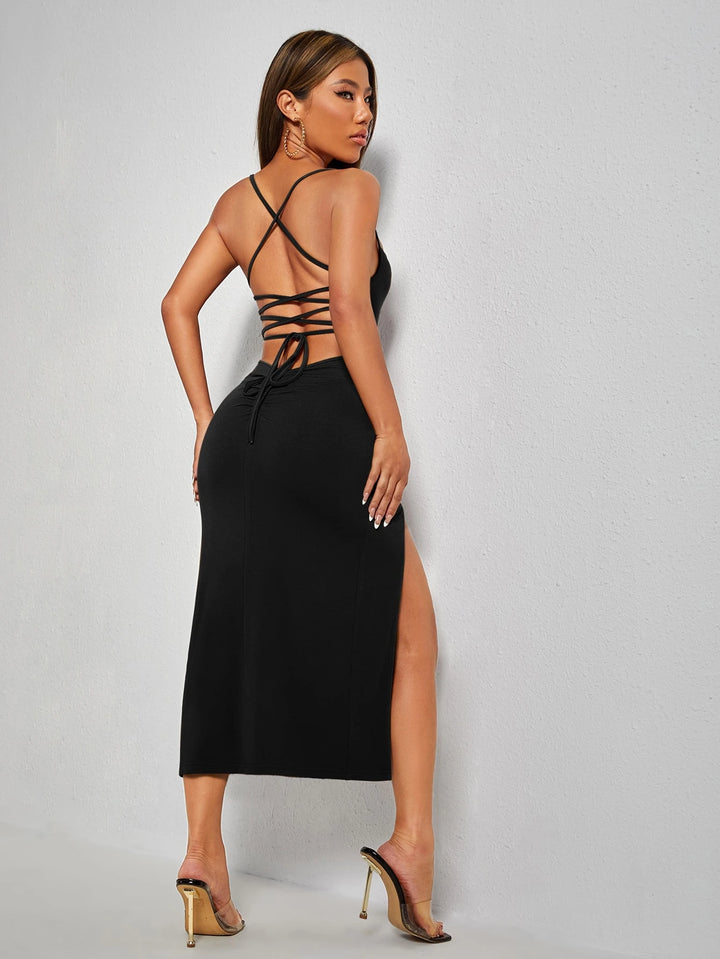 Rochie midi SHEIN, negru