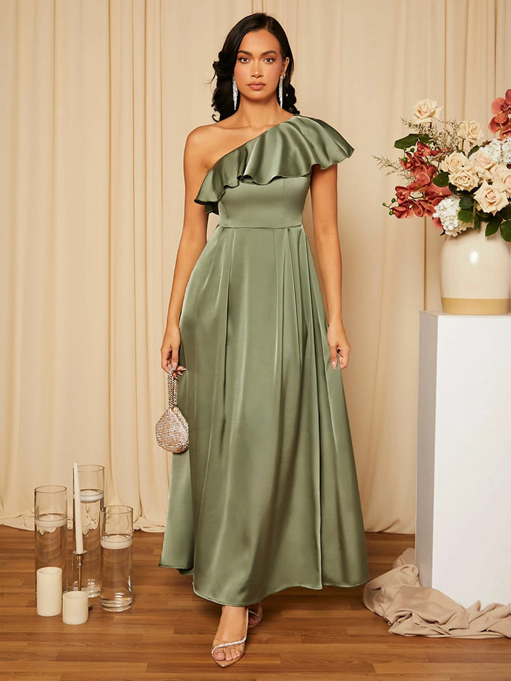 Rochie maxi SHEIN, verde