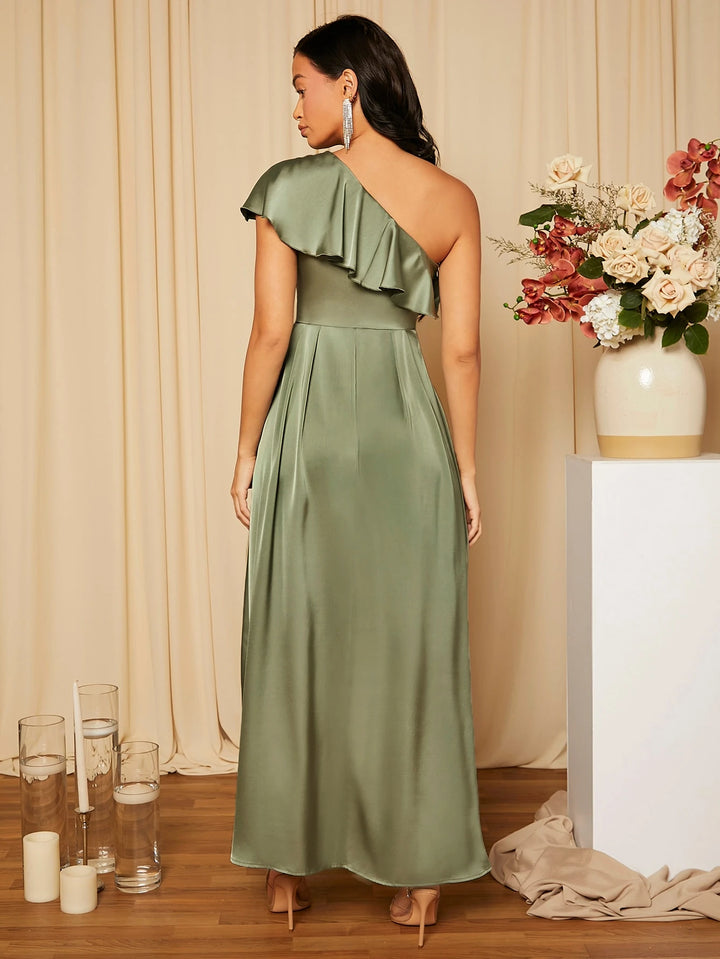Rochie maxi SHEIN, verde