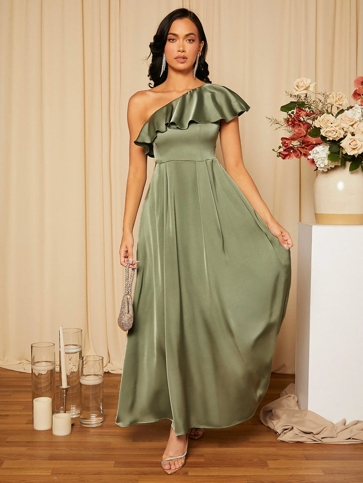 Rochie maxi SHEIN, verde