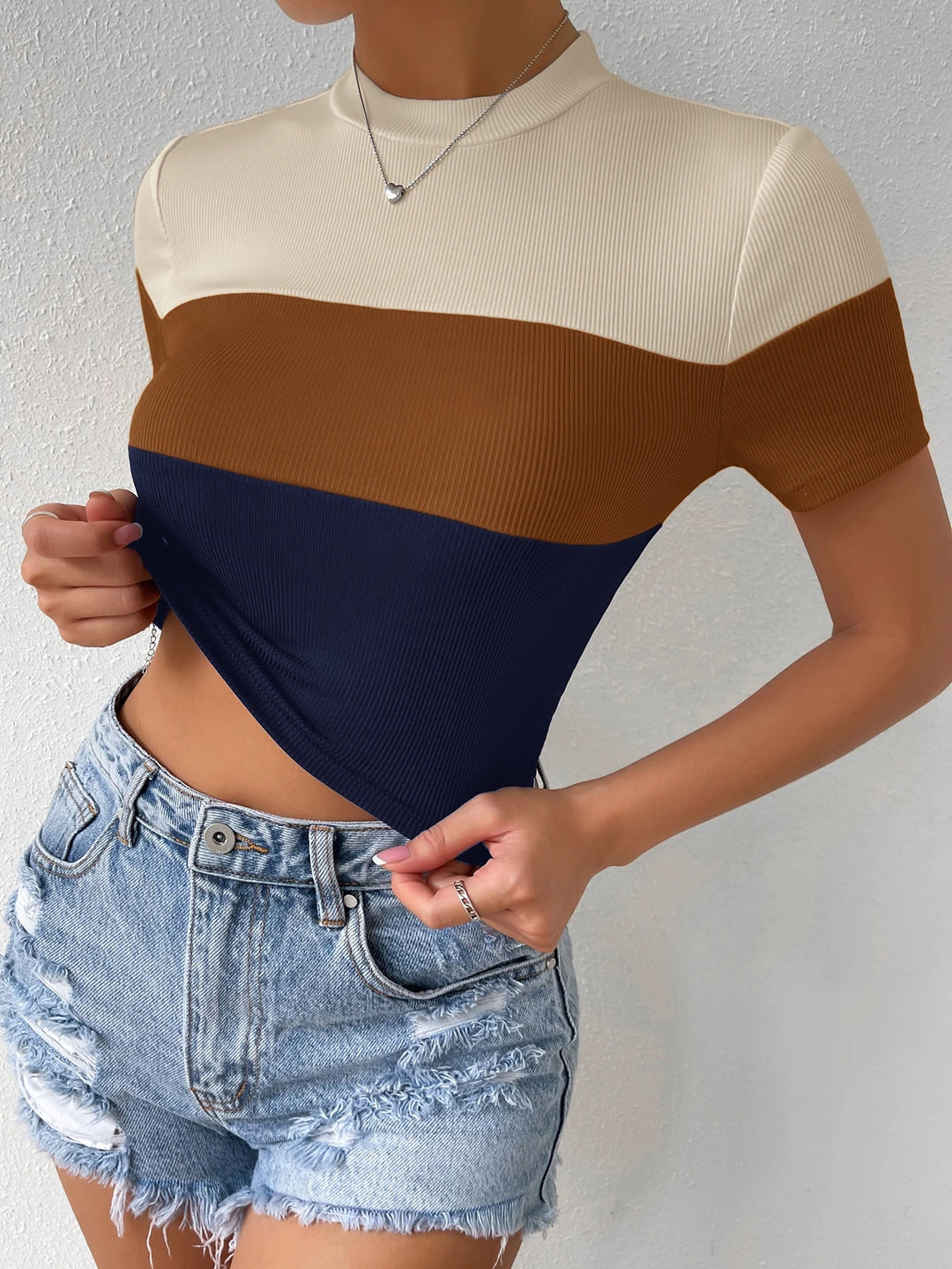 Top SHEIN, mix culori