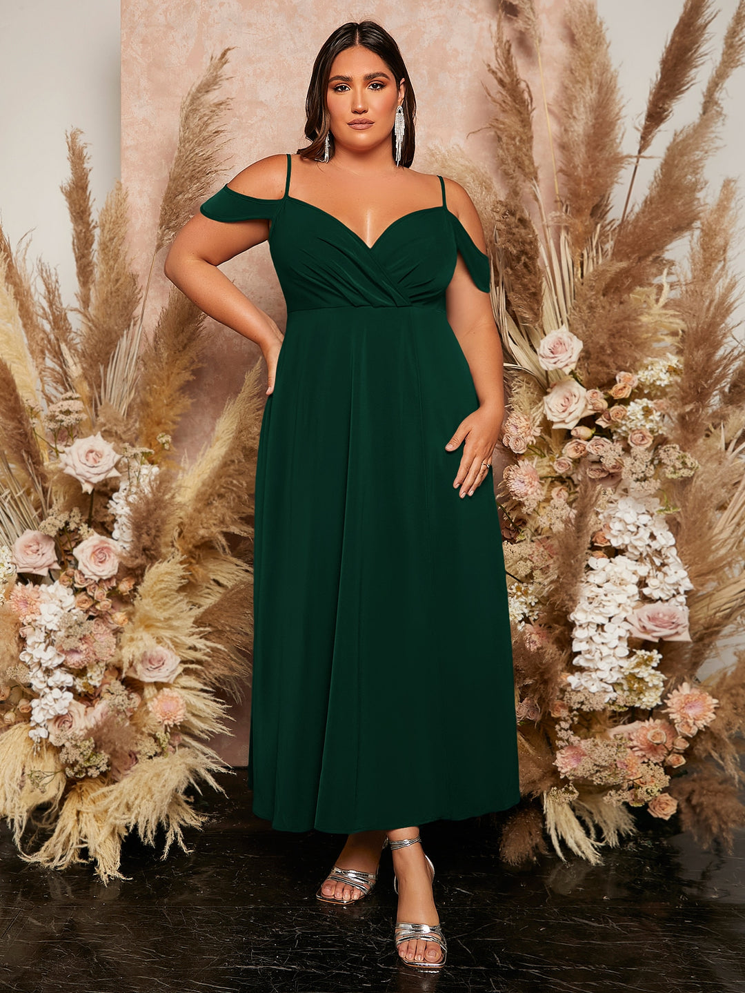 Rochie SHEIN, verde