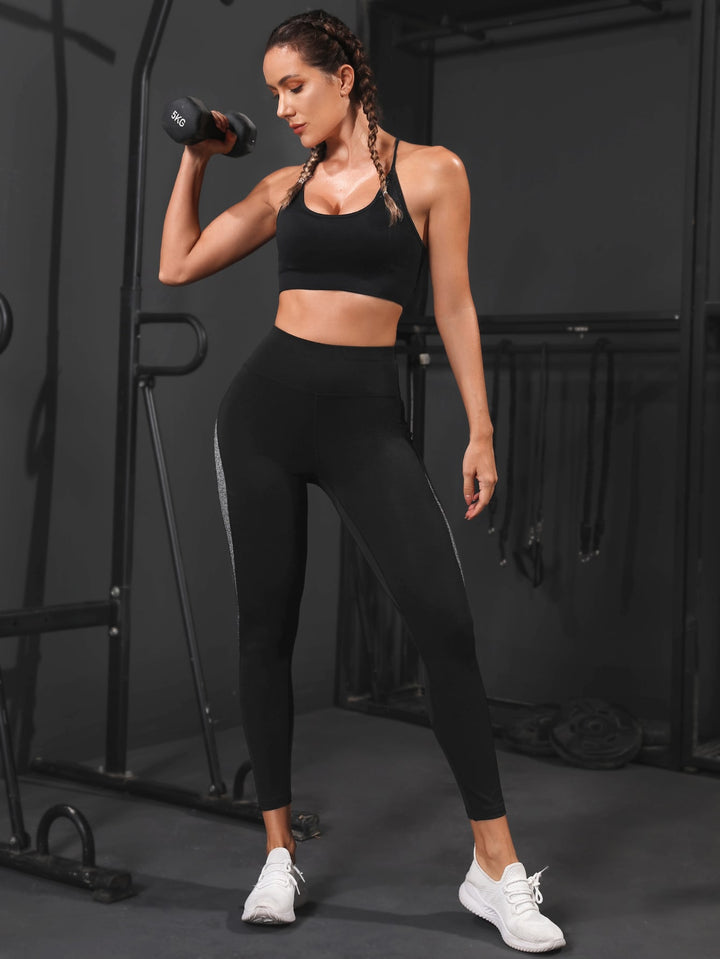 SHEIN Leggings, Black