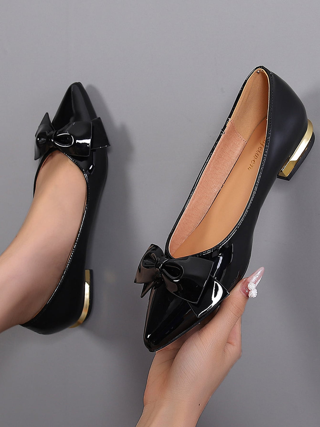 Balerini SHEIN, negru