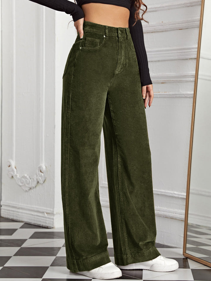 Pantaloni SHEIN, kaki