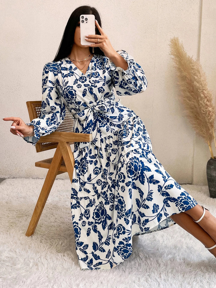 Rochie midi SHEIN, mix culori