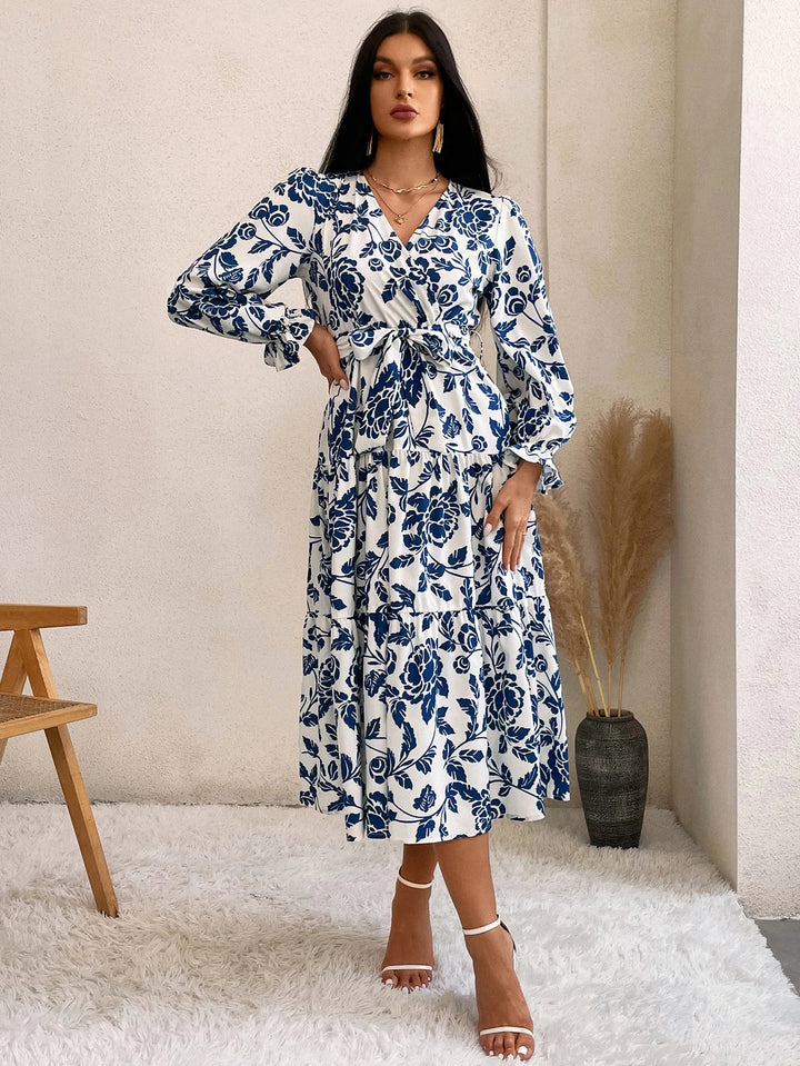 Rochie midi SHEIN, mix culori