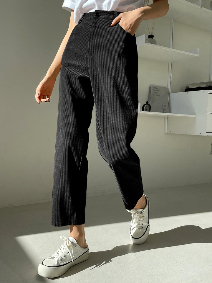 Pantaloni SHEIN, negru
