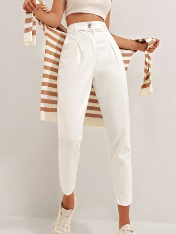 Jeans SHEIN, alb