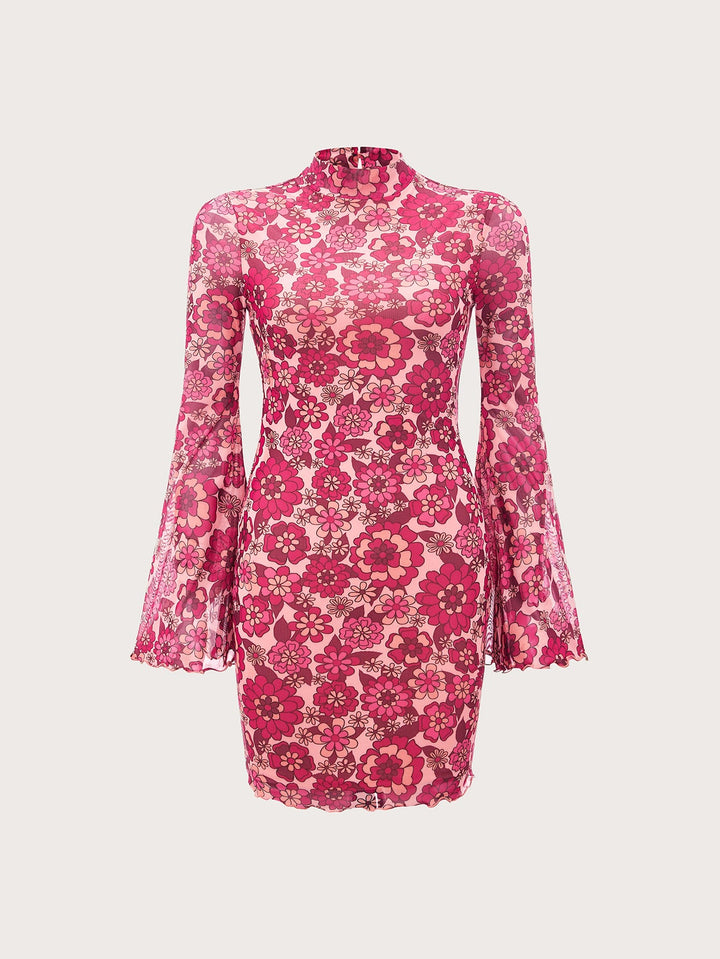 Rochie scurtă SHEIN, roz