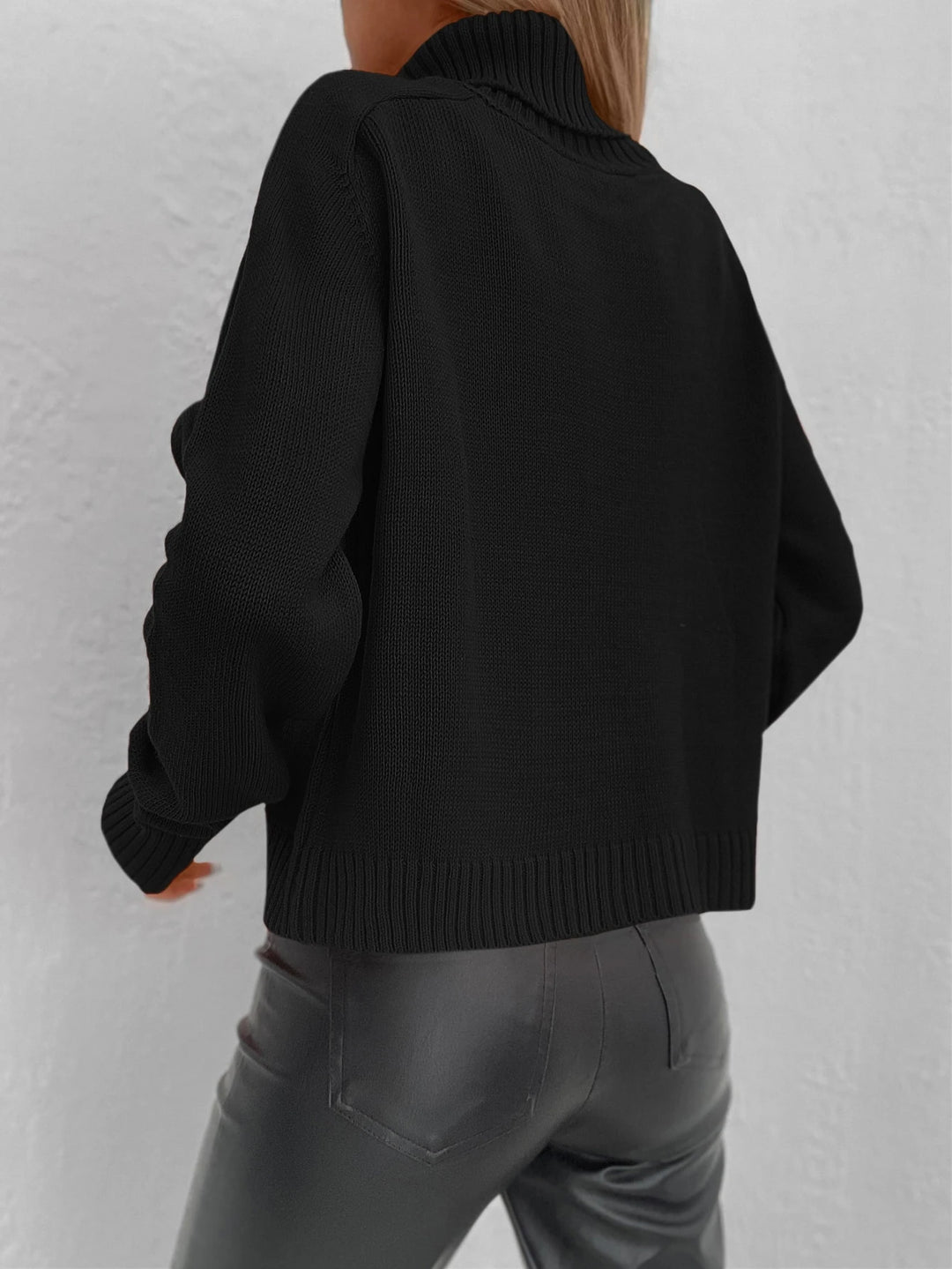 Pulover SHEIN, negru