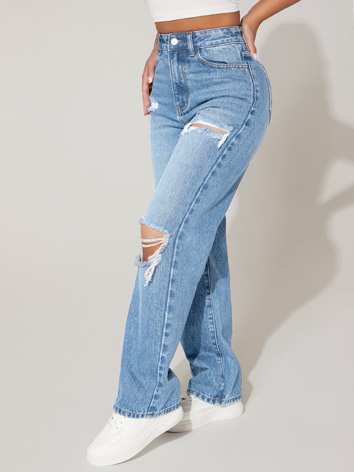 Jeans SHEIN, albastru