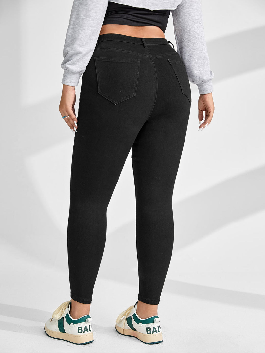 Jeans SHEIN, negru