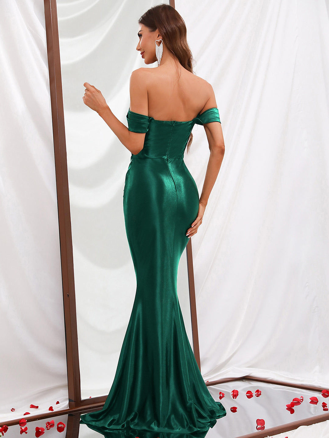 Rochie SHEIN, verde