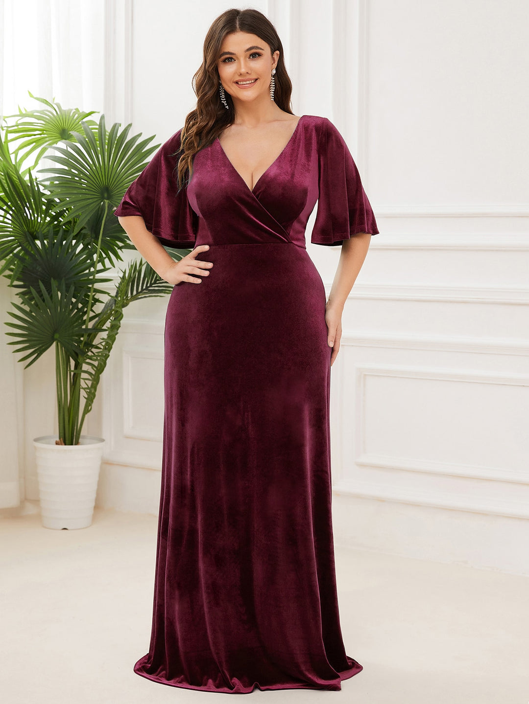 Rochie SHEIN, vișiniu