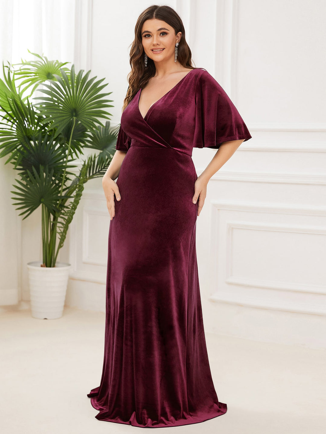 Rochie SHEIN, vișiniu
