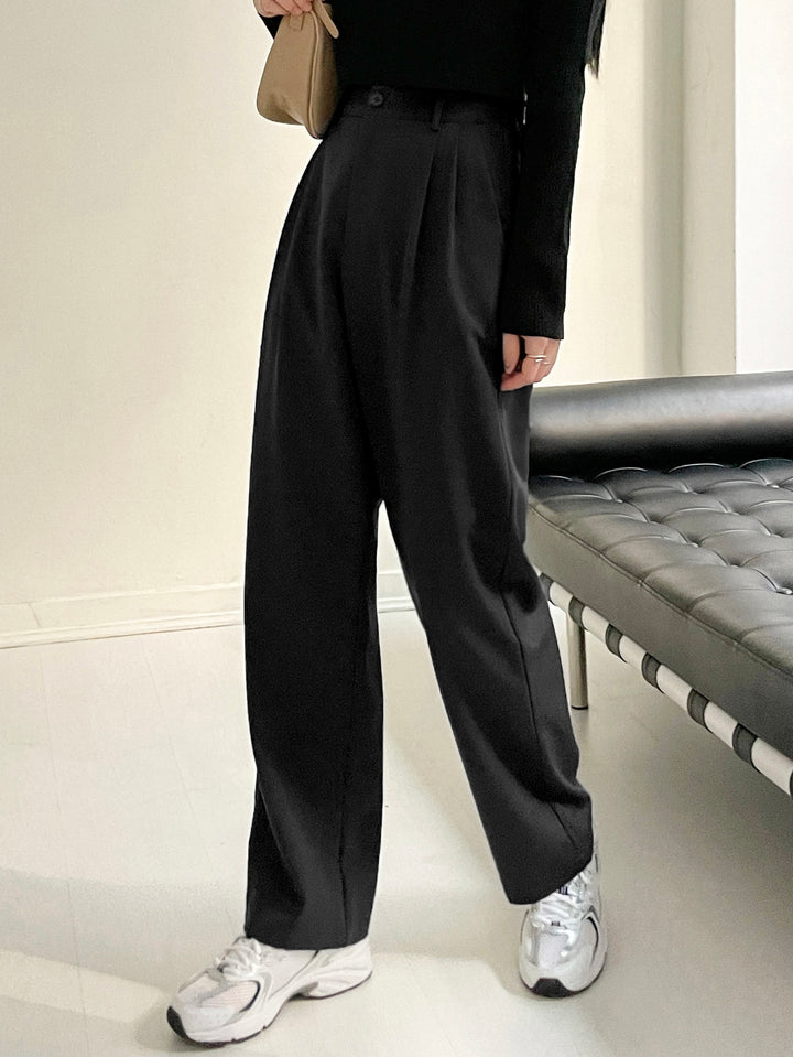 Pantaloni SHEIN, negru
