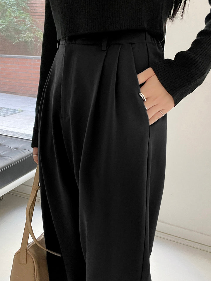 Pantaloni SHEIN, negru