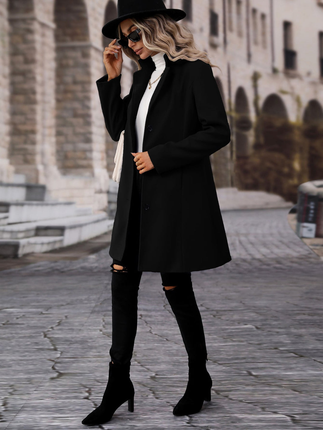 Palton SHEIN, negru