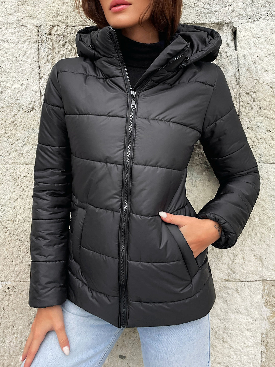 Palton SHEIN, negru