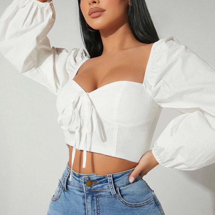 Top SHEIN, fehér