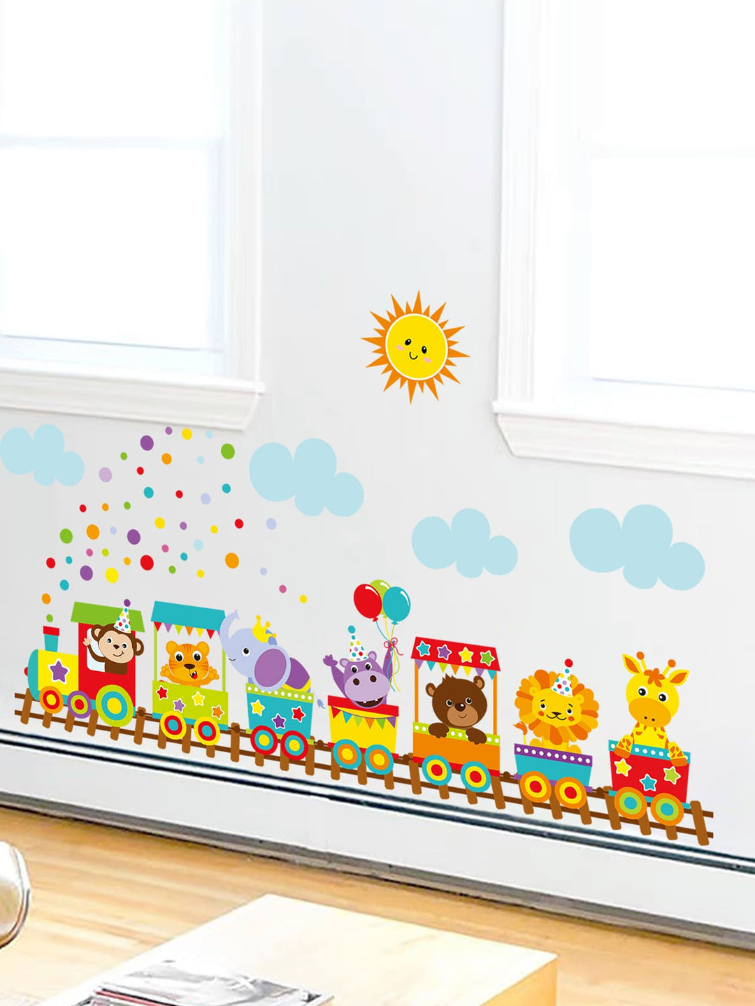 Sticker de perete SHEIN, mix culori