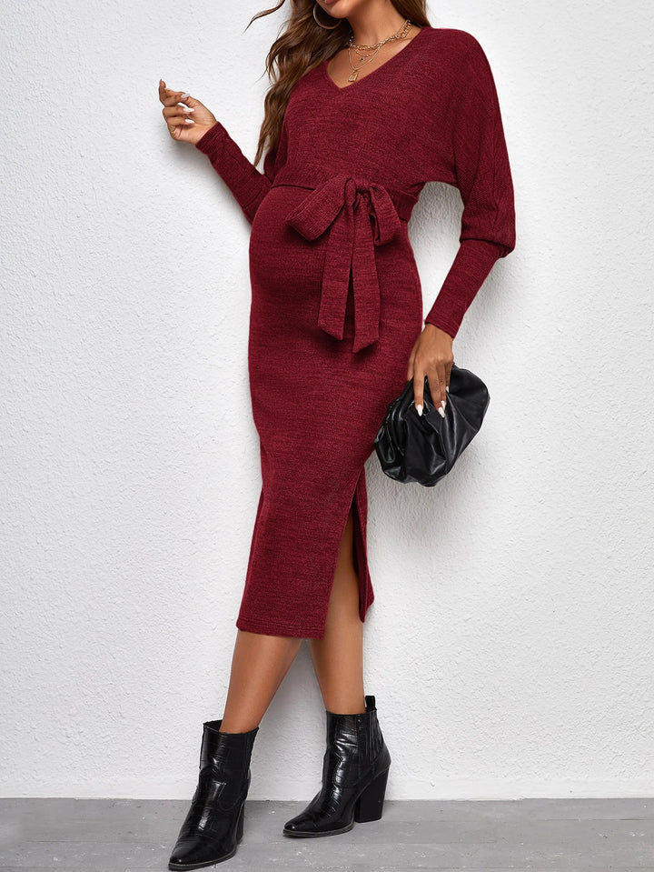 Rochie maxi SHEIN, vișiniu