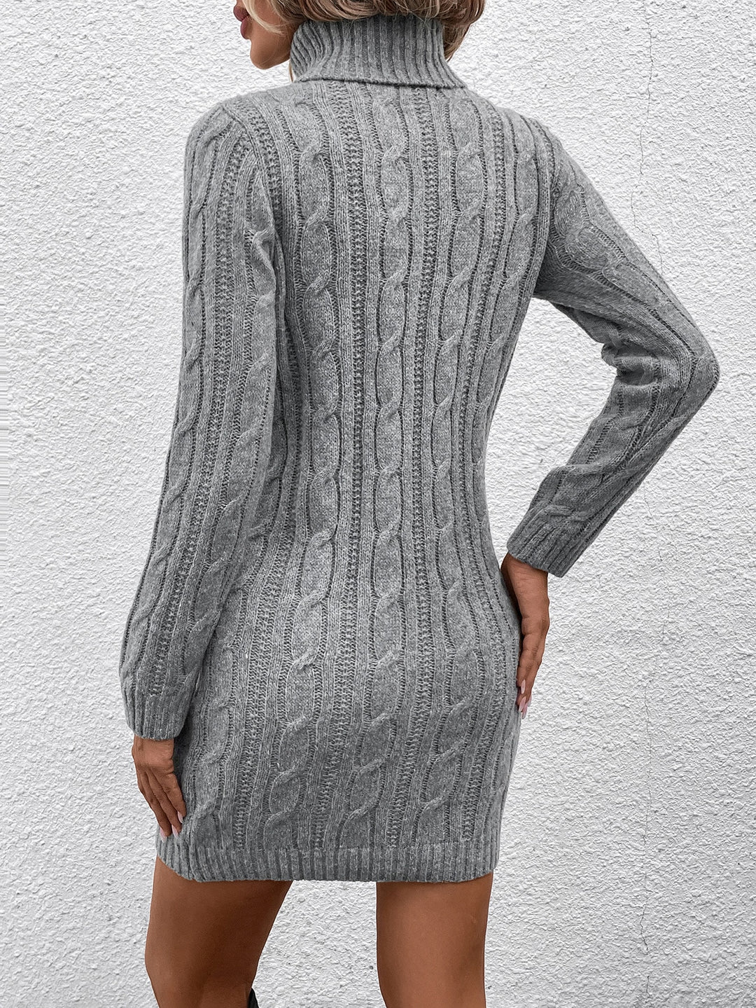 SHEIN szürke miniruha