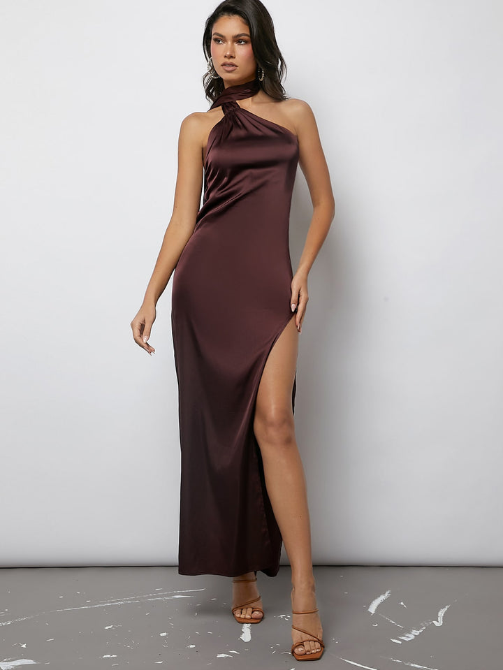 Rochie maxi SHEIN, vișiniu