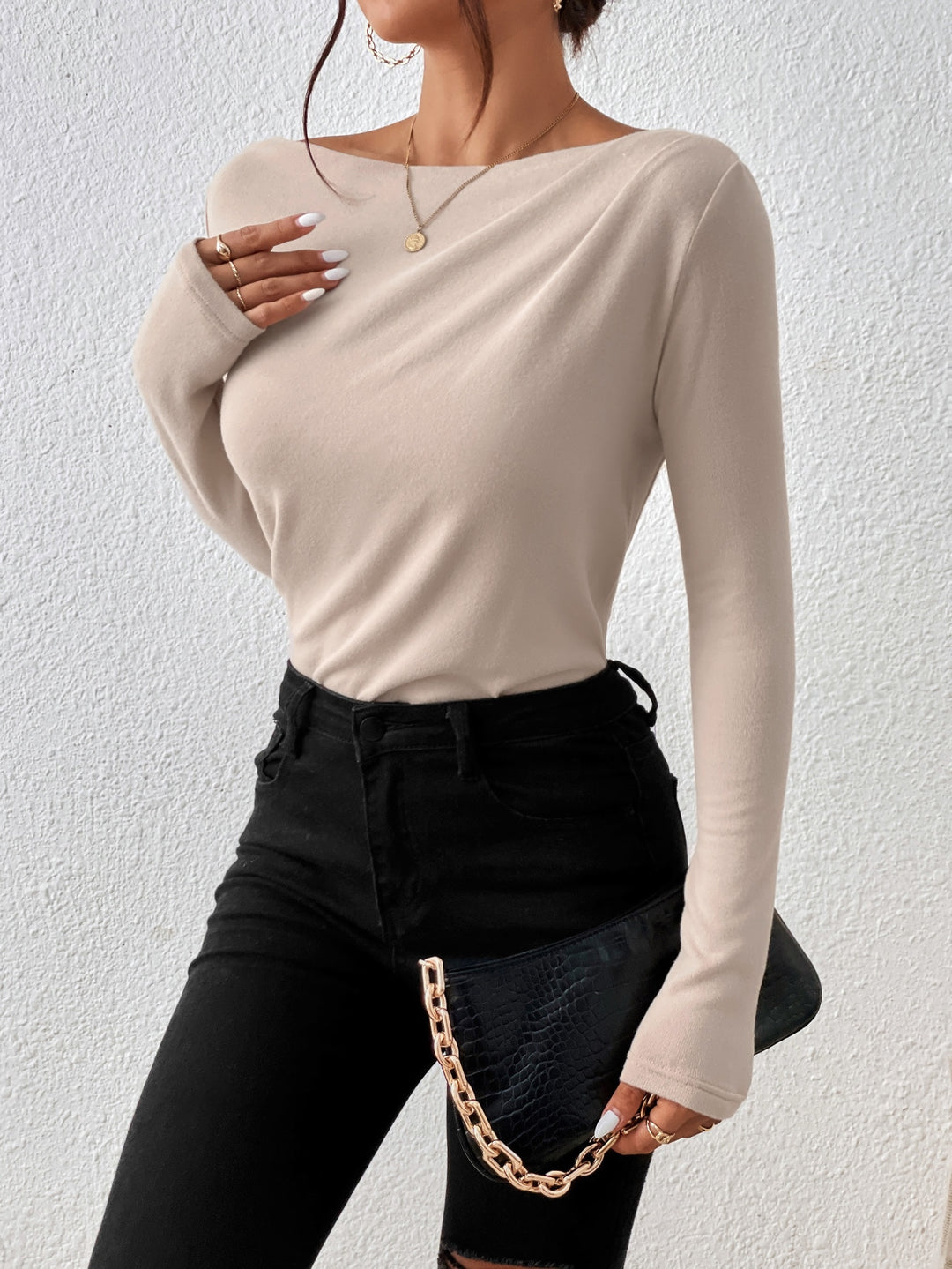 Tricou SHEIN, portocaliu