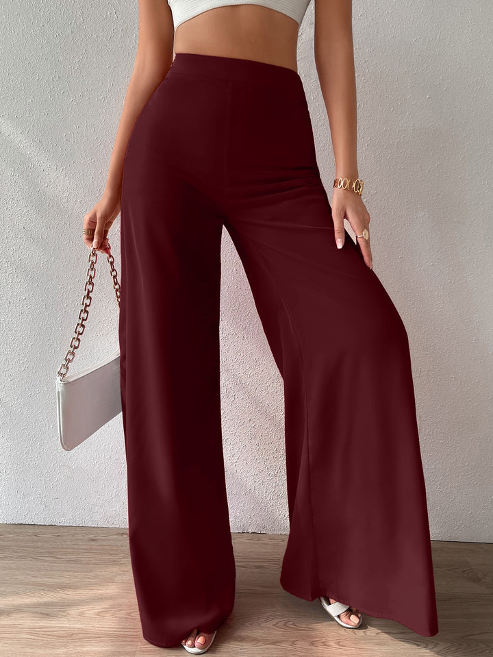 Pantaloni SHEIN, vișiniu