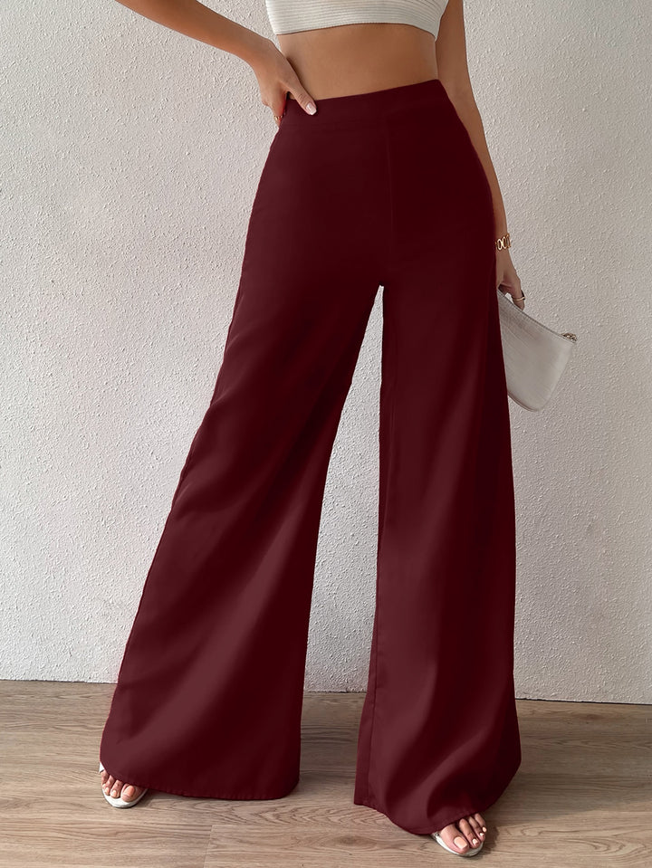 Pantaloni SHEIN, vișiniu
